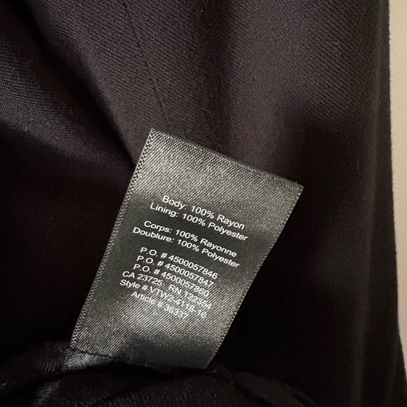 Talula Kent Black Blazer Open Front | Size 4 - Picture 5 of 6